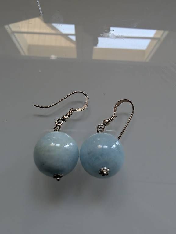 Boucles d'oreille: Silber Ohrringe mit Stein – D'occasion à Konolfingen par Honey870 1