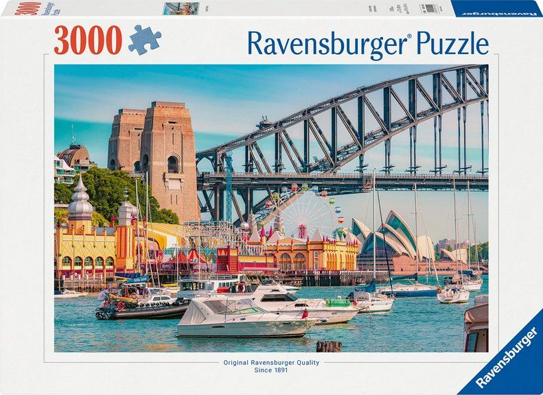 Ravensburger Puzzles: Ravensburger Puzzle 3000 Teile Secret Sydney – Neu und originalverpackt aus Oensingen von Liquidations-Shop