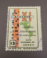Ecuador 1971 Flugpost briefmarke