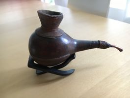 Ab 83.- Etnisch Tabak pfeife cilum bong Kürbis vintage retro