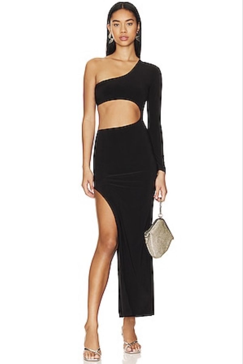 Vestiti: Norma Kamali Abendkleid mit Schlitz, Grösse 36 – Nuovo e nell'imballaggio originale da Uetikon am See venduto da chr_r22y 1
