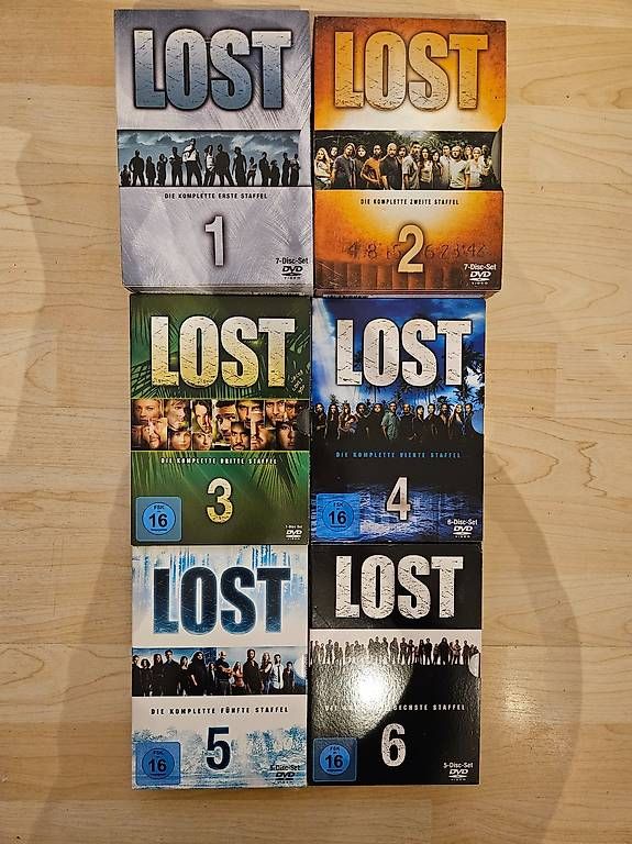 Alle DVDs: LOST DVD's – Gebraucht aus Tägerig von Abendstern75