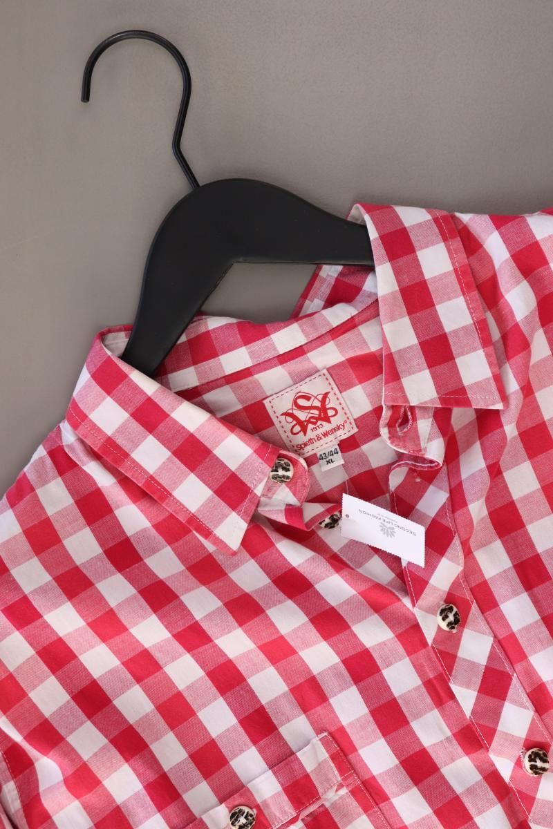 Camicie: Spieth Wensky Trachtenhemd Gr. XL rot – Usato da Neustadt an der Waldnaab venduto da SecondLifeFashion 2