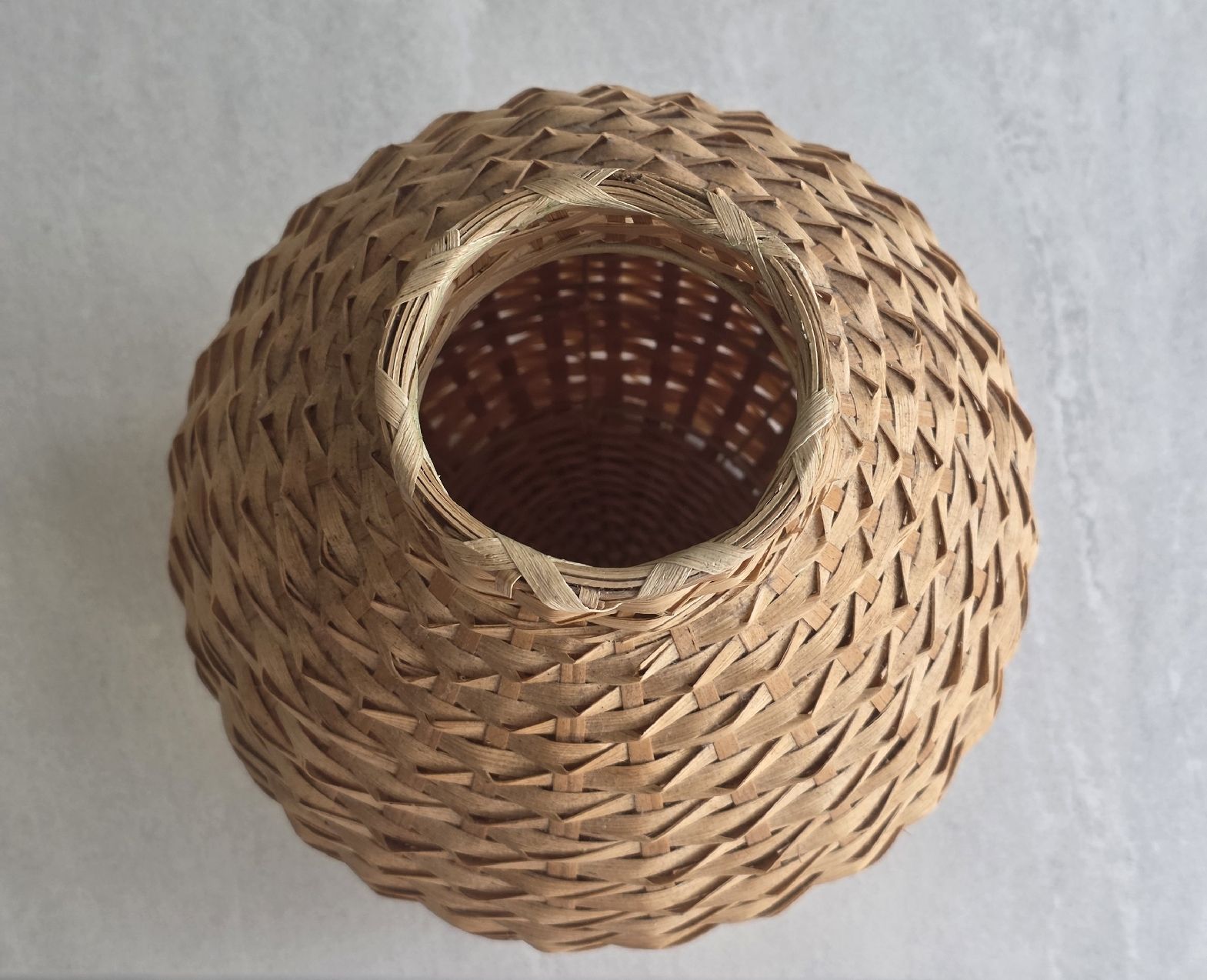 Vasi & Recipienti: Vase Korb Flasche geflochten – Usato da Rheinsulz venduto da Gilea 2