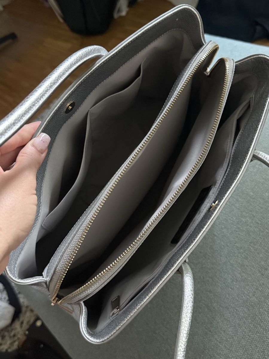 Furla Taschen für Damen: Furla Handbag Silver Leather – Gebraucht aus Zürich von Liz_premudraya 3