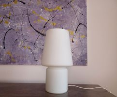 Fabas Luce Tischlampe – Weiss – 46 cm