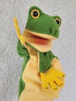 💛 Vintage Froggy Handpuppe STEIFF Neuwertig!