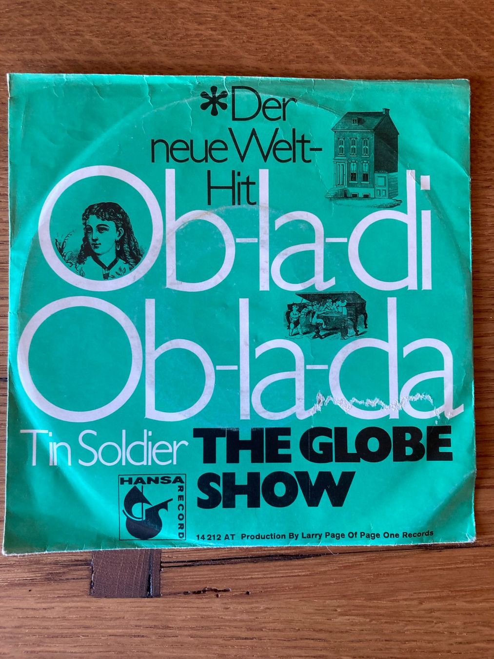 Dischi in vinile: The Globe Show "Ob-la-di Ob-la-da" – Usato da Unterlangenegg venduto da Bricalla