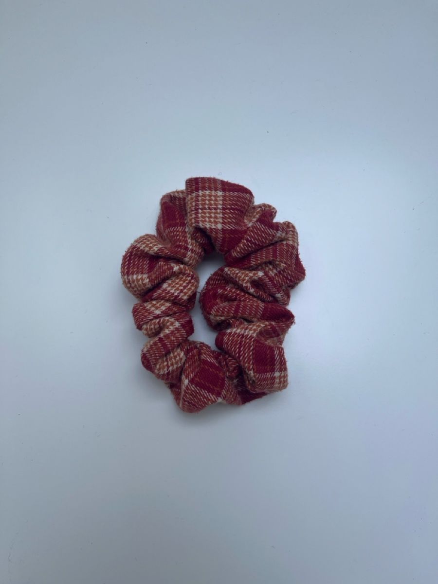 Accessori per capelli: Haargummi/Scrunchie kariert rot-weiss – Usato da Zürich venduto da lyn_tqp5 1