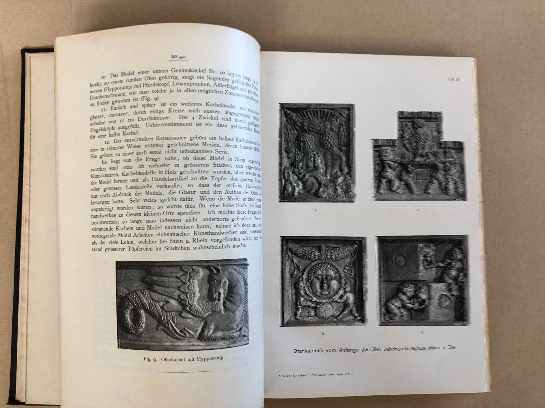 Riviste & Magazine: Anzeiger Schweiz. Altertumskunde 1900 – Usato da Zürich venduto da allp 5