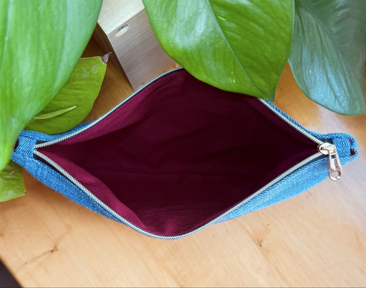 Borse: Denim Clutch - Handgemacht – Nuovo (secondo la descrizione) da Wald ZH venduto da crafted_by_nama 1