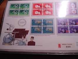 FDC Grossbrief 1982, Sondermarken Satz 4erblocks