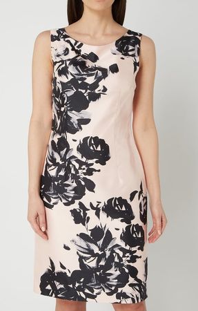 Christian Berg  - Etui Kleid, Cocktailkleid - puder - NEU