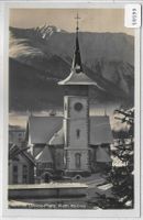 Davos-Platz - Kath. Kirche im Winter