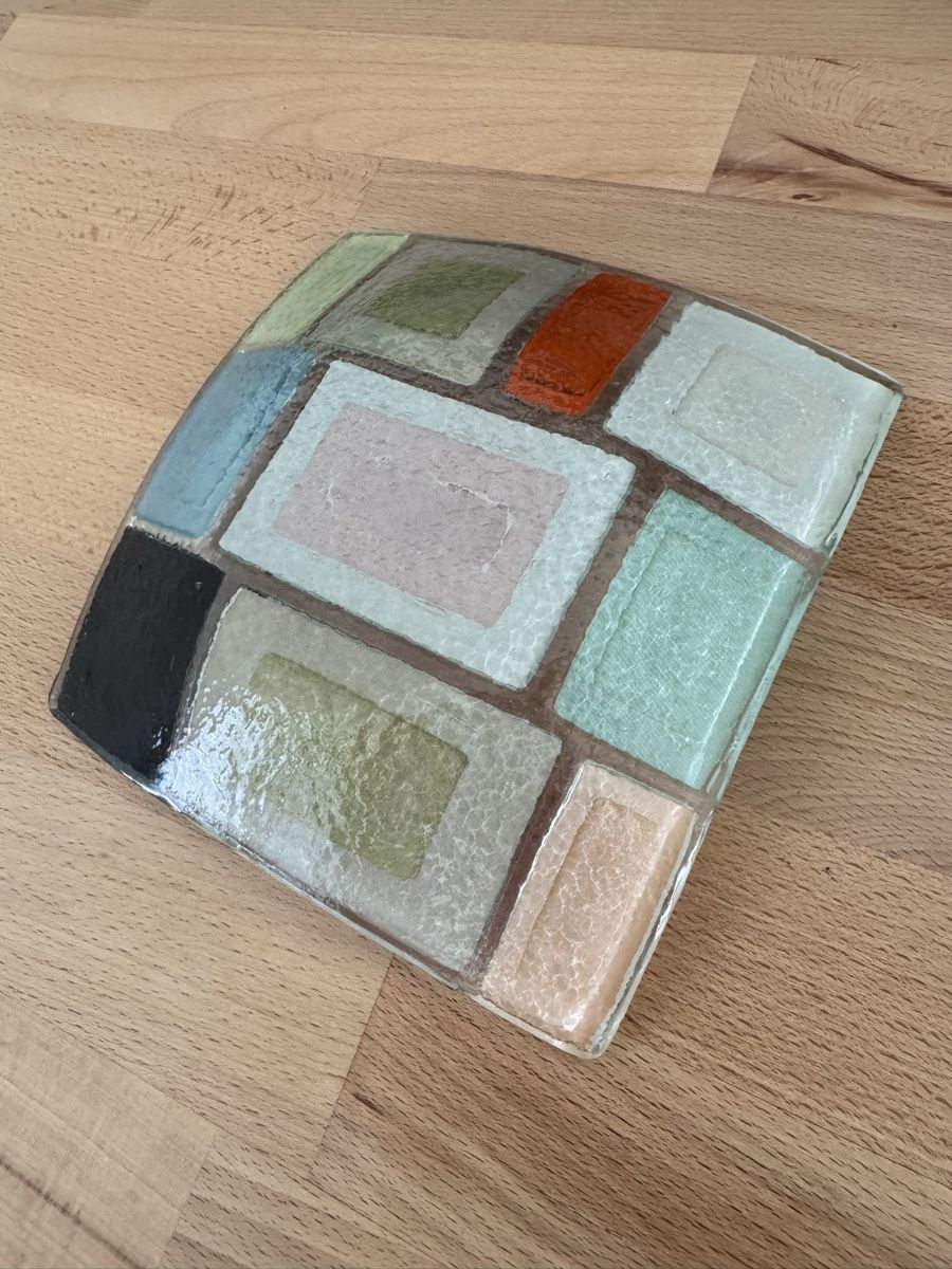 Piatti: Dekoteller aus farbigem Glas – Usato da Zürich venduto da dodoL84 2