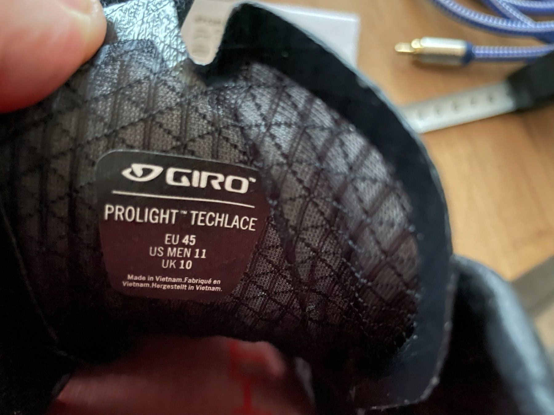 Giro Herrenschuhe: Giro Prolight Techlace Carbon Veloschuhe, Gr. 45, neu – Neu (gemäss Beschreibung) aus Ruggell von miles2k 6