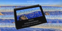 Geschenkidee Säntis Alpenpanorama 680 Beschriftungen Buch