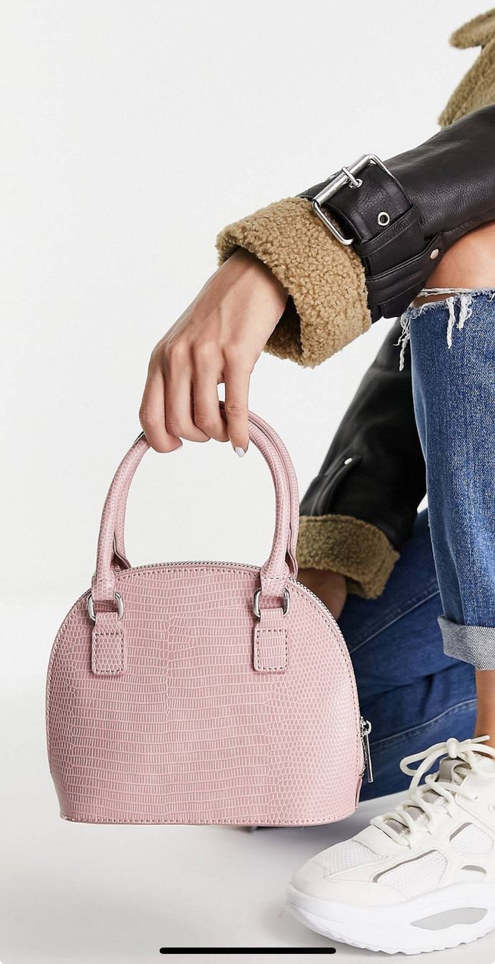 Borse da donna: Rosa Handtasche mit Crossbody Strap – Nuovo (secondo la descrizione) da Zürich venduto da Le_juste_brix 1