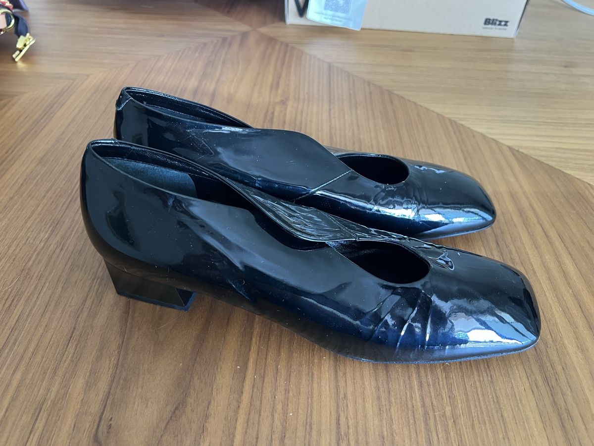 Scarpe da donna: Lackleder Schuhe, Schwarz,  gr 40,5 – Nuovo (secondo la descrizione) da Baar venduto da gwe_996p