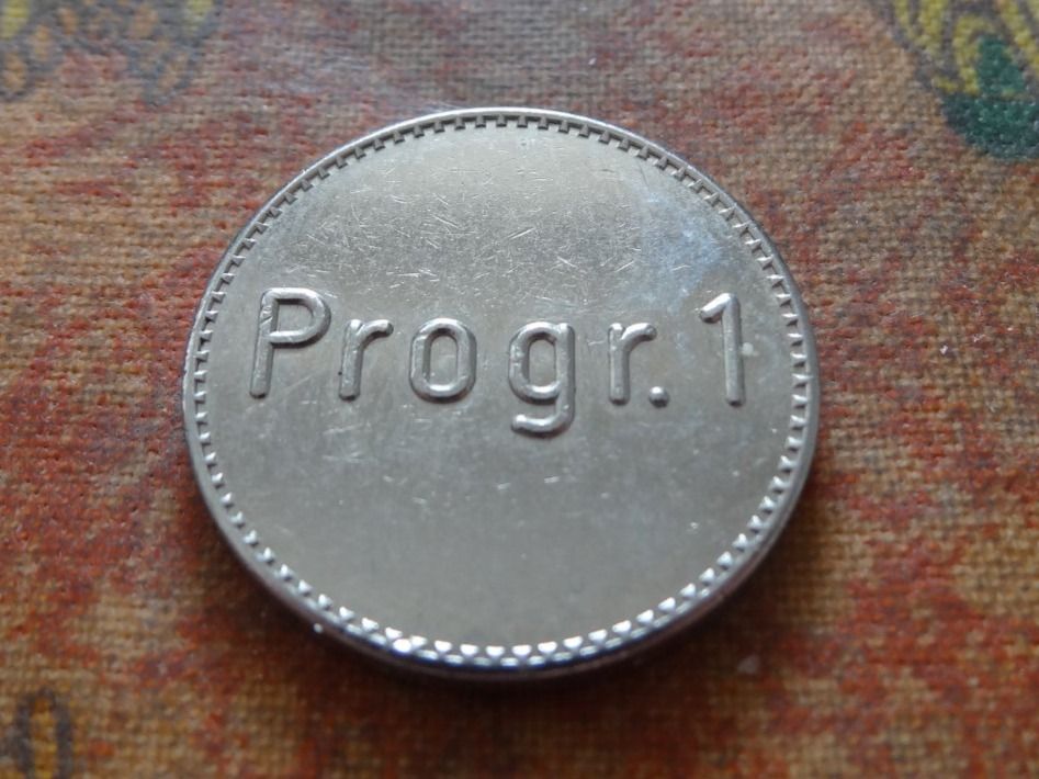Tutti le monete: Jeton  "  Progr. 1  "  (G) – Usato da Romanel-sur-Lausanne venduto da Swift13