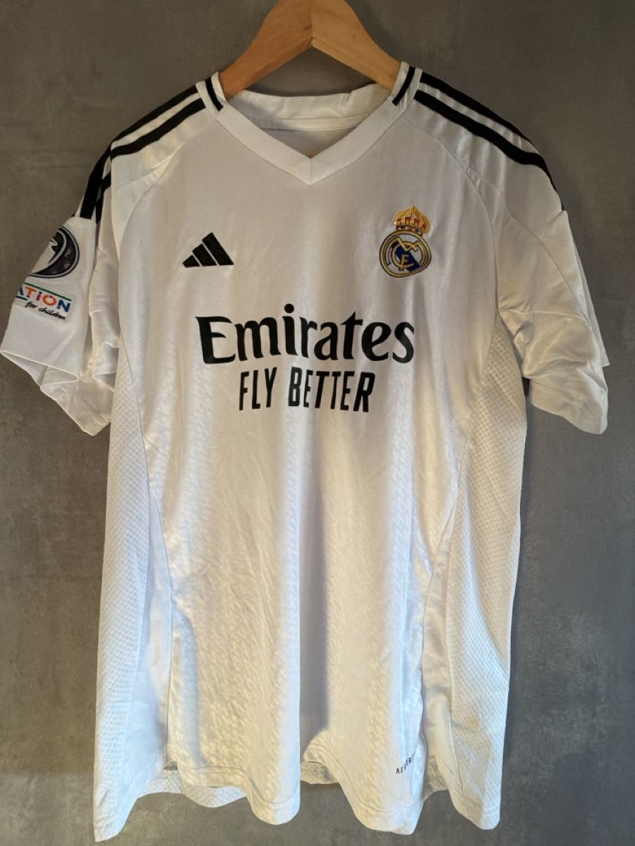 Adidas T-shirts: Maillot Real Madrid Mbappé 9 taille L – D'occasion à La Croix-de-Rozon par rayyan_przs 1