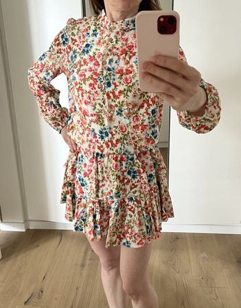 Blumenkleid, Grösse 34/XS, sehr guter Zustand