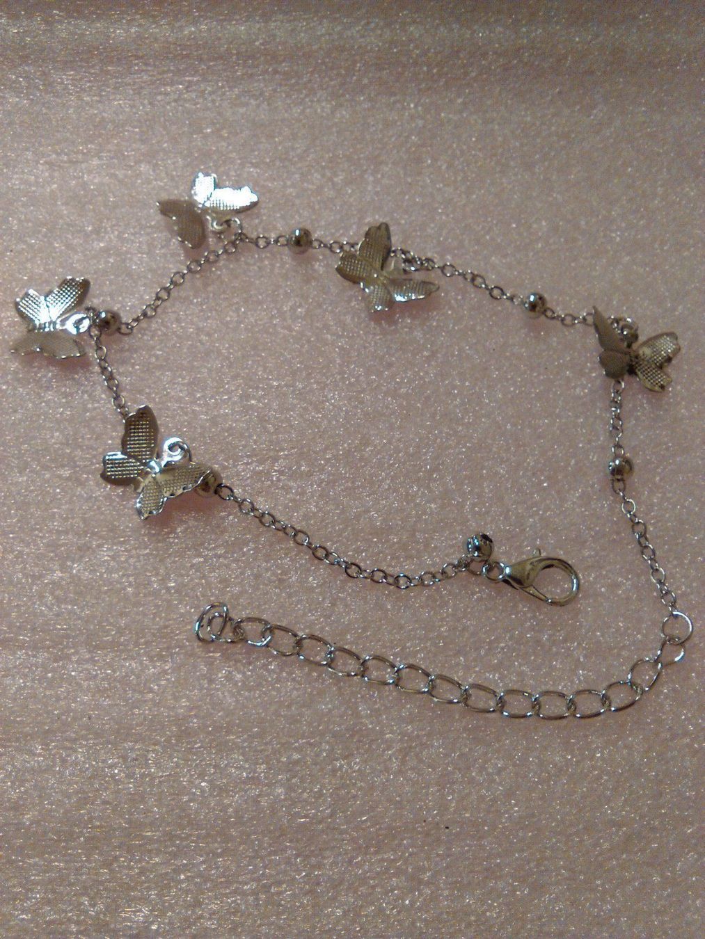 Catenine: FUSSKETTEN MODESCHMUCK;SILBER FARBE – Nuovo (secondo la descrizione) da Basel venduto da bijoutrie_4