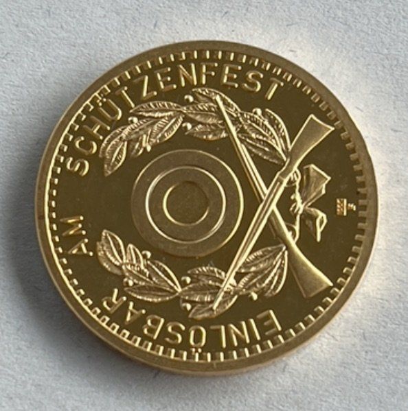 Tutti le monete: Schützentaler Winterthur 1990 Gold – Nuovo e nell'imballaggio originale da Emmenbrücke venduto da DanielStulz62 2