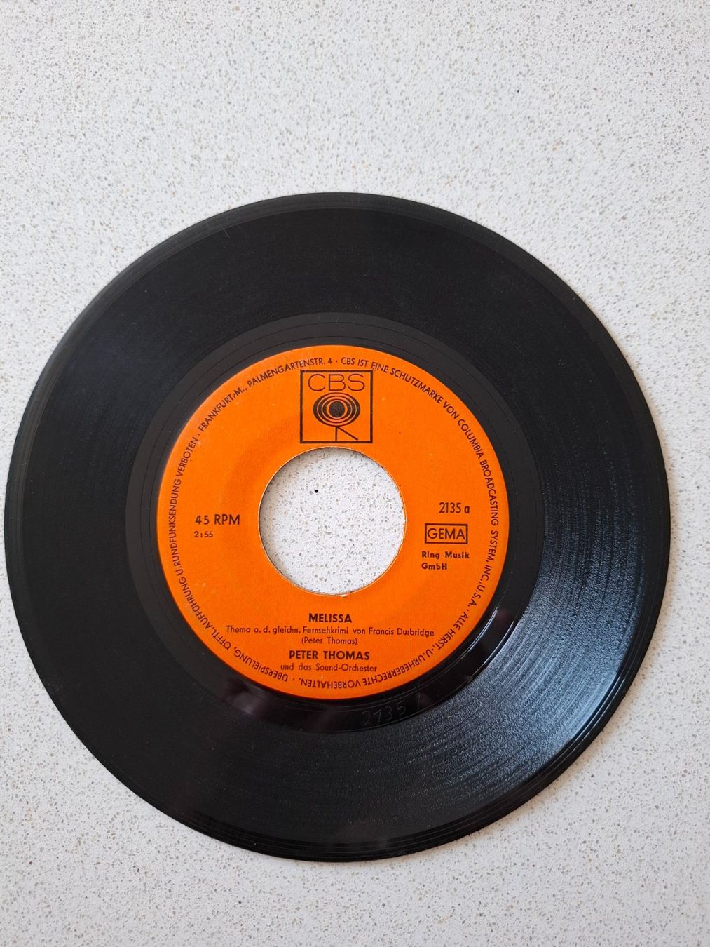 Dischi in vinile: Peter Thomas, Melissa – Usato da Horw venduto da Cila5