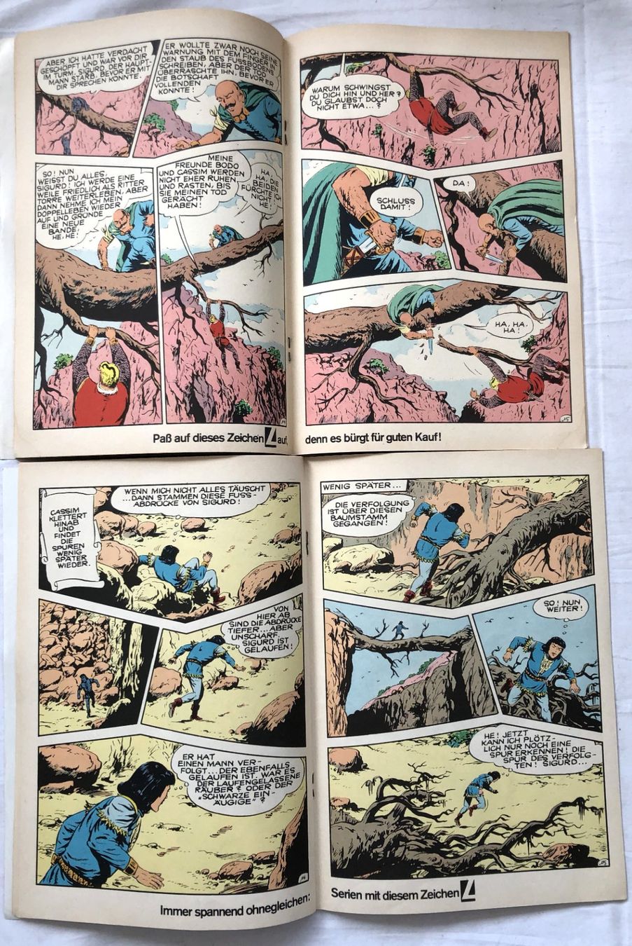 Comics: SIGURD - 4x Hefte - Nr.253-256 - Lehning Verlag – Gebraucht aus Schaffhausen von durruti 4
