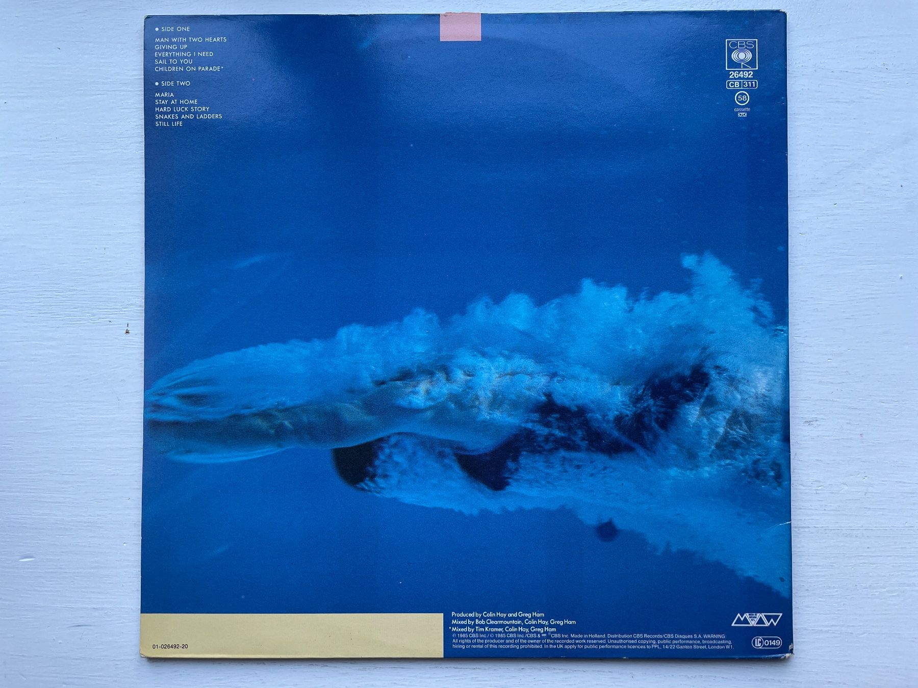 Dischi in vinile: Men At Work - Two Hearts - LP, 1985 – Usato da Zürich venduto da Andy_t71 1