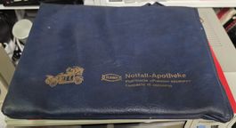 Notfall Apotheke Ledertasche für Oldtimer Autos