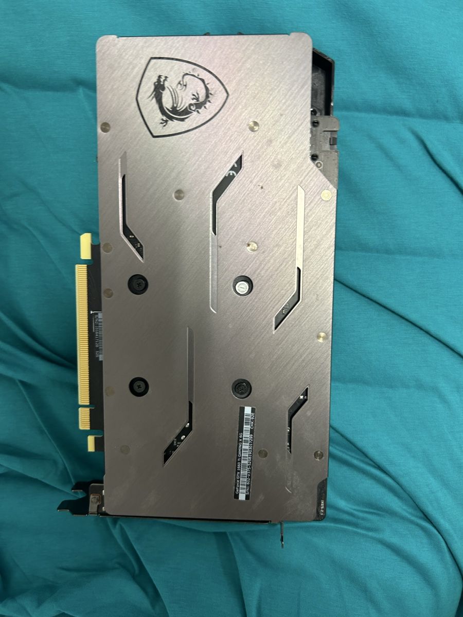 MSI Schede grafiche: MSI GTX 1660 Ti Gaming X6G – Usato da Zürich venduto da gre_8p99 2