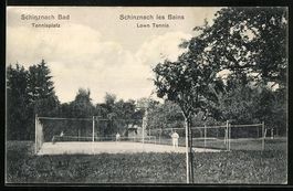 AK Bad Schinznach, Tennisplatz, 1912