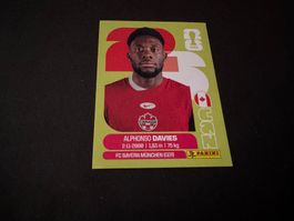Panini FIFA Fussball WM 2026 Sticker Alphonso Davies CAN 3