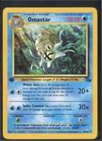 POKÉMON / Omastar / Fossil 1st Edition 1999 🇺🇸