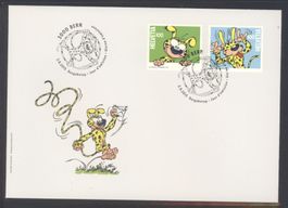 2015, FDC, Sondermarken Marsupilami (Nr. 1567–1568)