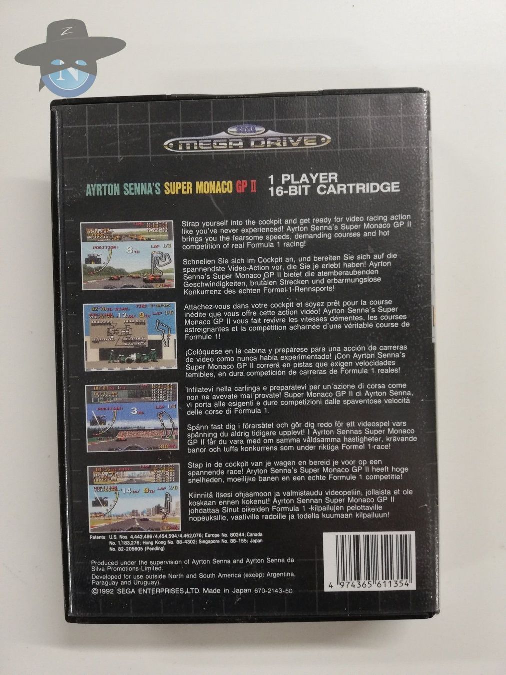 Sega Giochi: Super Monaco GP 2 II   / Sega Mega Drive – Usato da St. Gallen venduto da zorro_dc 1