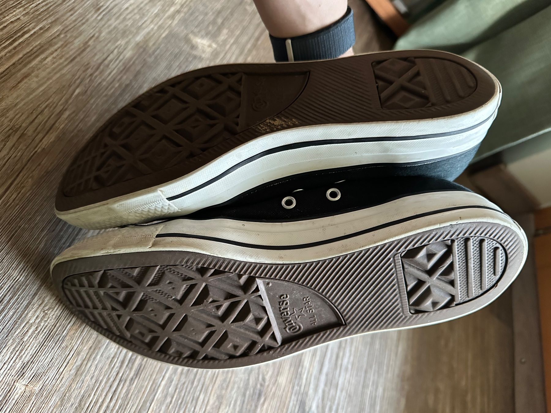 Converse Scarpe da uomo: Converse Schwarz Grösse 42.5 – Usato da Grenchen venduto da redstar03 3