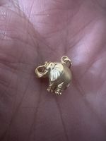 Gold Anhänger Elefant 750 k