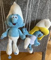 🧙‍♂️ 2 Marionnettes Schtroumpfs Originales Neuves Rares