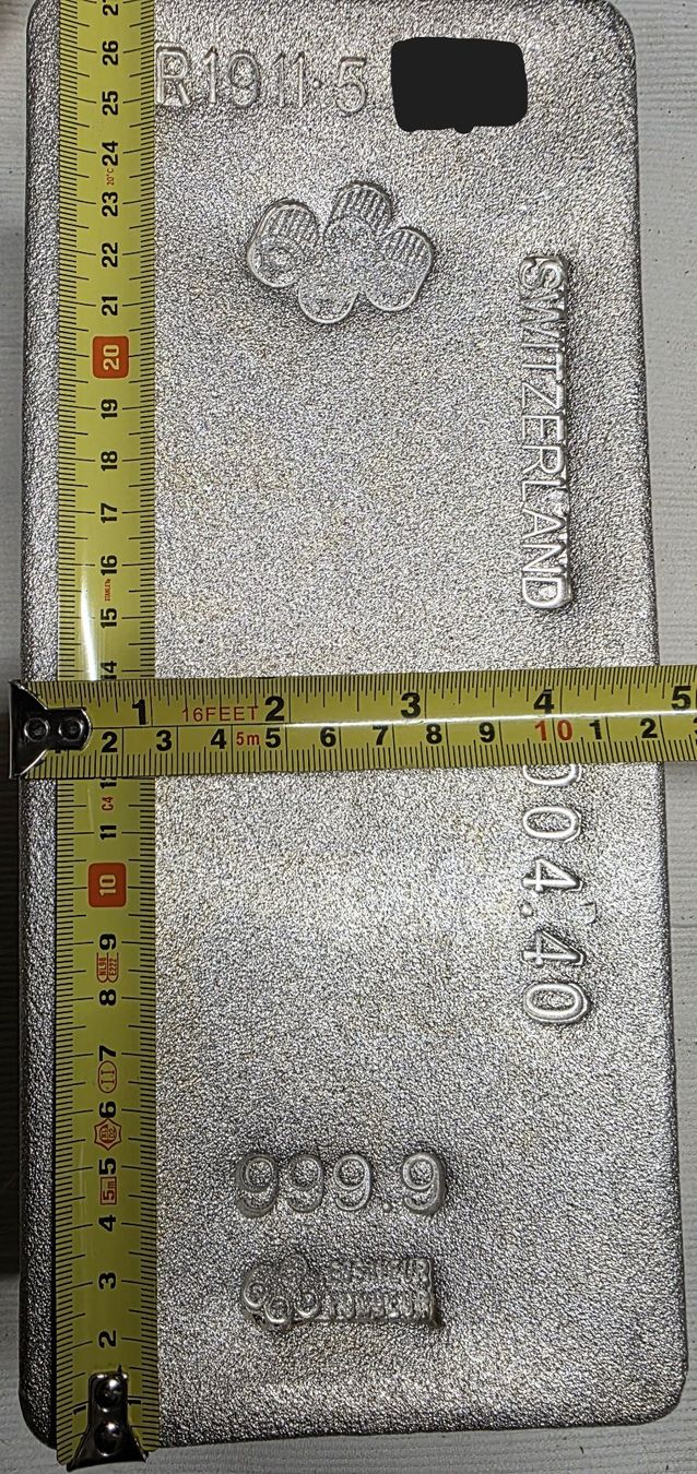 Pamp Metalli preziosi: Silberbarren 1000 Unzen – Usato da Aetingen venduto da Flssig 4