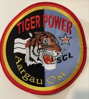 Aufnäher Tiger Power Aargau Ost, Durchmesser 25cm