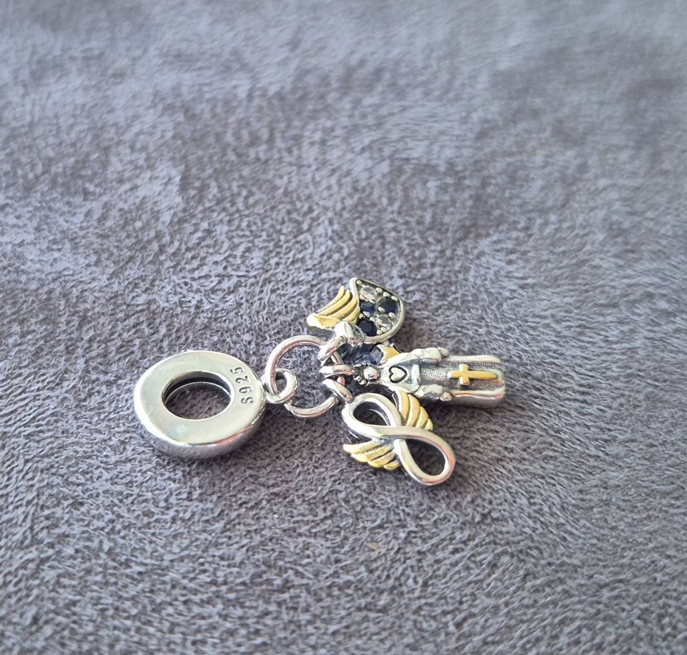 Ciondoli: Charm Glaube +Garantie – Nuovo (secondo la descrizione) da Rotkreuz venduto da Carbone_Bijou-Shop 1