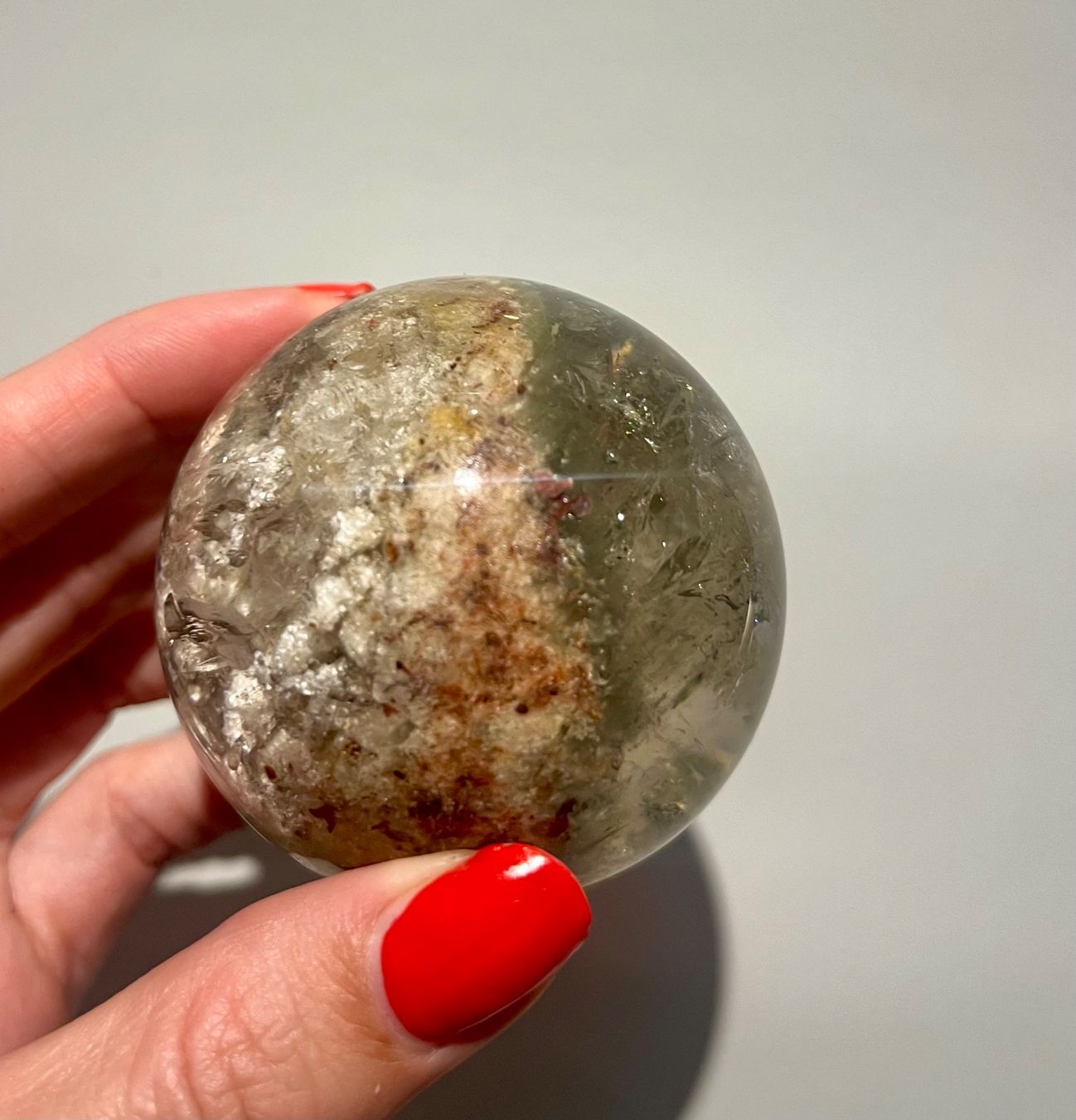 Edelsteine: Lodalith Ghost Sphere  Kristall Kugel -  6cm, 263g – Neu und originalverpackt aus Zürich von unique2010 4