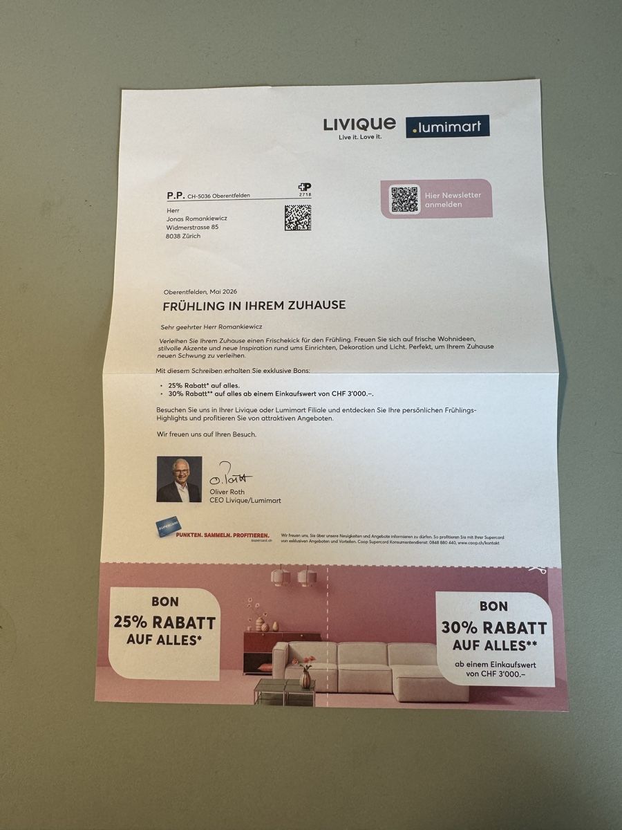 Buoni: Livique Luminart Gutschein – Nuovo e nell'imballaggio originale da Zürich venduto da Ki_wi