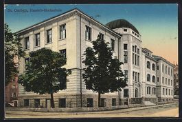 AK St. Gallen, Handels-Hochschule, 1917