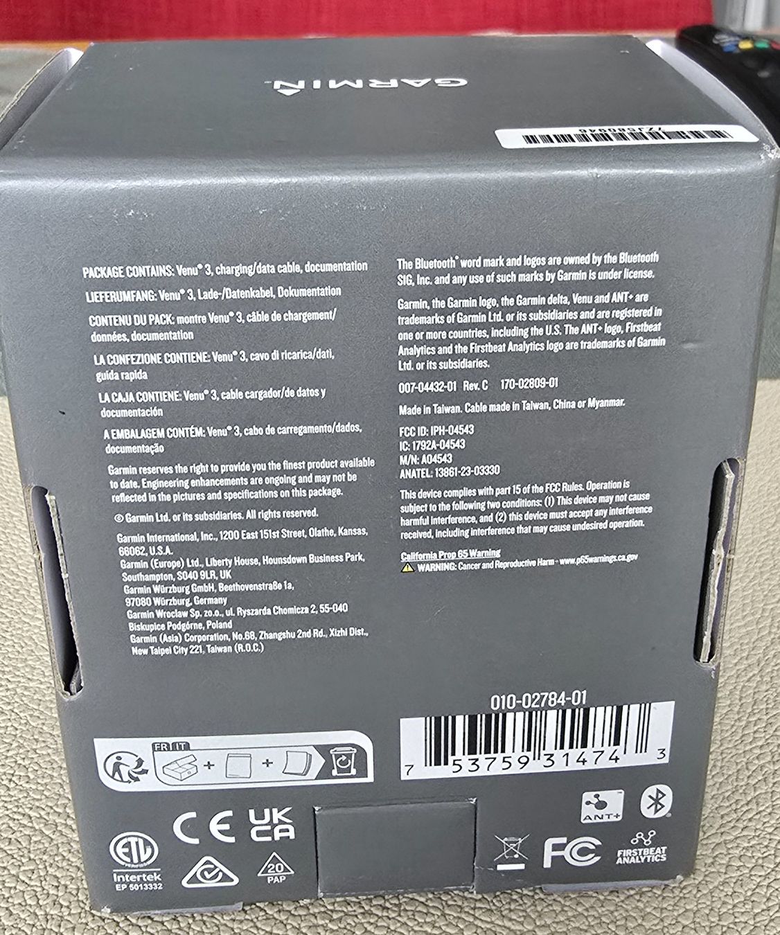 Garmin Smartwatch: Garmin Venu 3 mit Garantie – Usato da Basel venduto da Verkauf_Aral 6