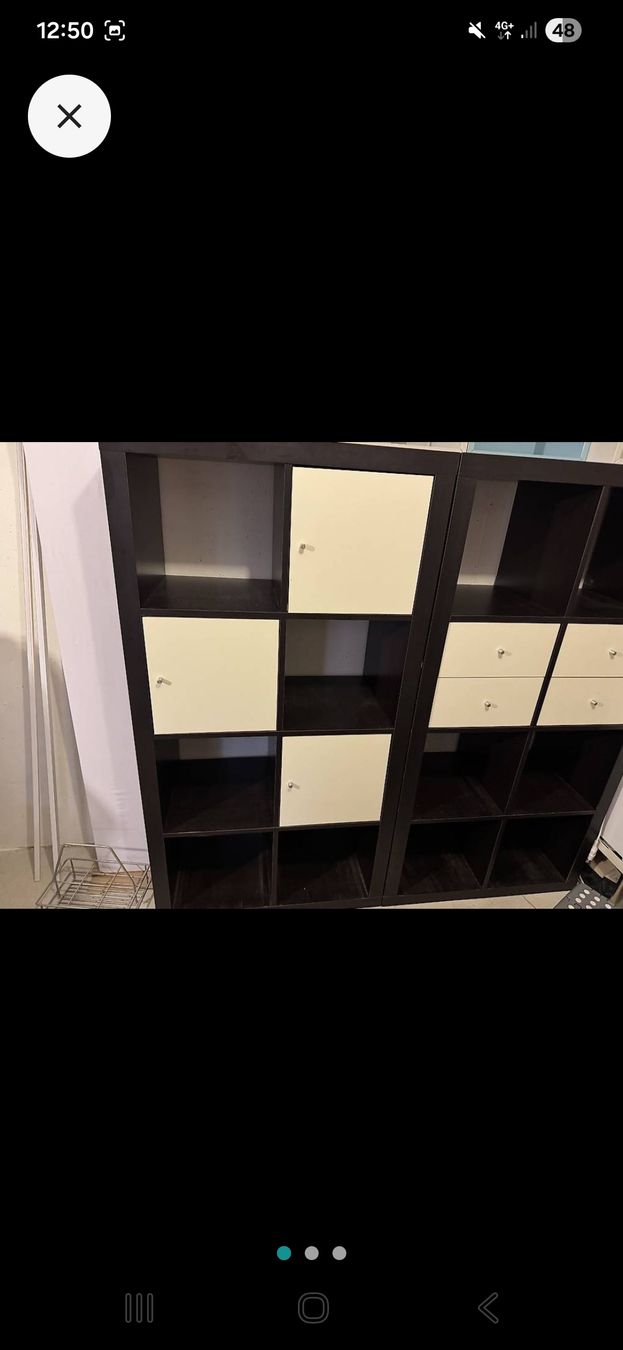 Scaffali: Ikea Kallax Regal schwarz (2) – Usato da Kaltbrunn venduto da chi_z9bj 3