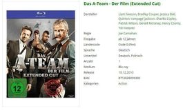 Das A-Team - Der Film - Blu-Ray und DVD